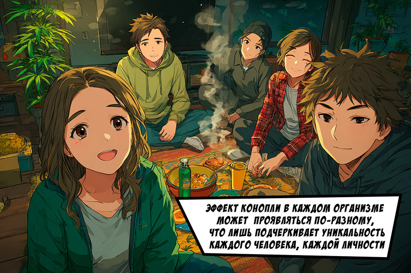 Все мы уникальны: разное воздействие конопли